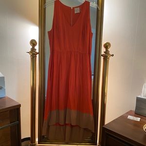 Orange Local Designer Shift Dress